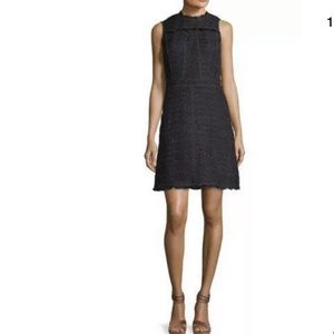 Tory Burch Aria Dress Size 10 Tweed Boucle